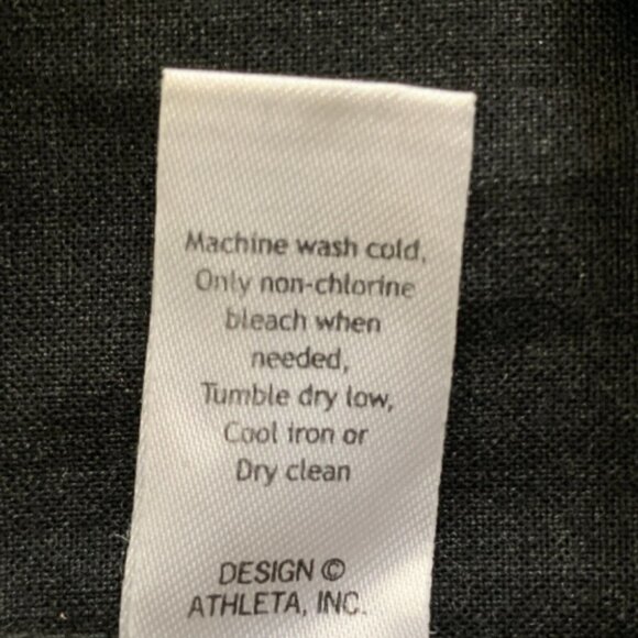 Athleta Wool City Joggers Black-Heather Sz 0 #35C - Picture 11 of 11